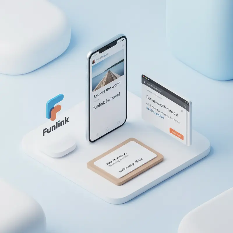 Ví dụ về các trường hợp nên dùng link rút gọn trên mạng xã hội, email và ấn phẩm in ấn.