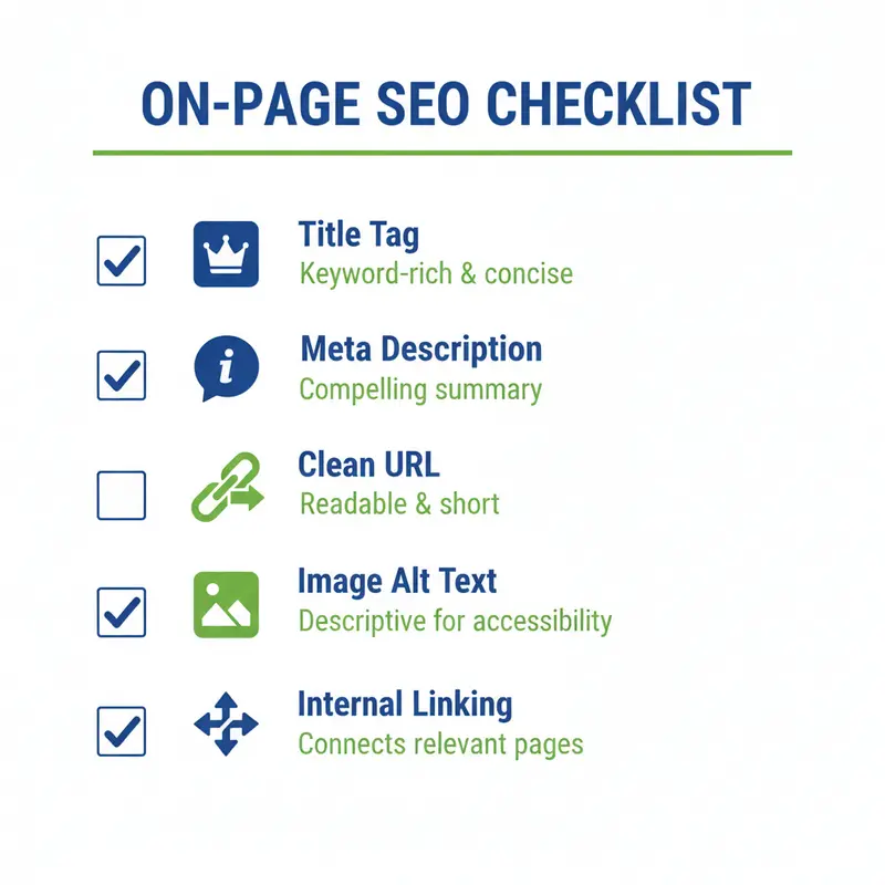Checklist các yếu tố tối ưu on-page cho bài viết chuẩn SEO