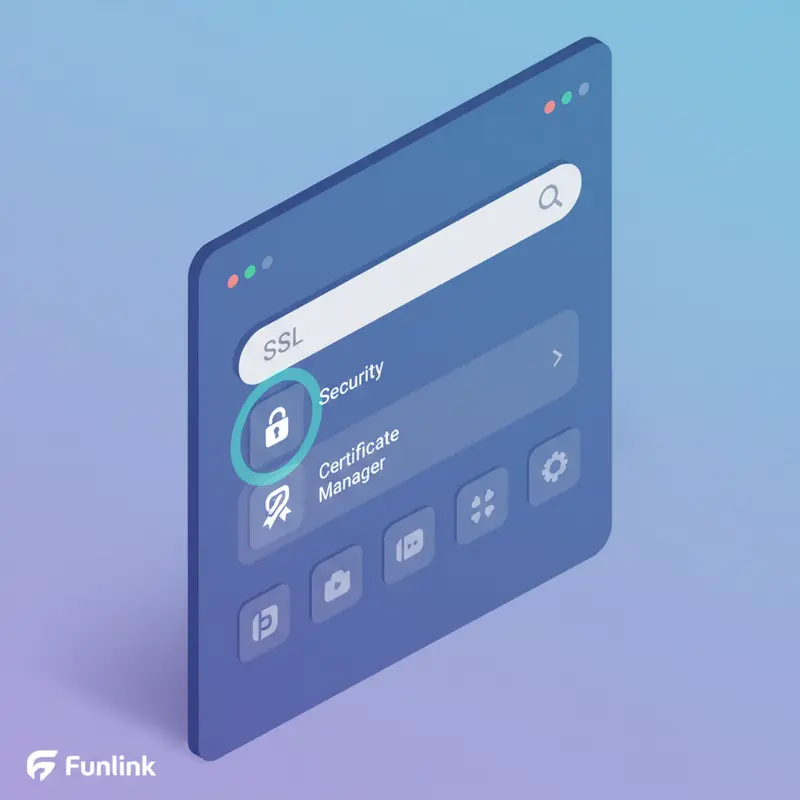 Tìm kiếm công cụ Let's Encrypt SSL trong cPanel để bắt đầu cách cài ssl miễn phí.