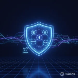 Cách đặt mật khẩu mạnh - hình ảnh một chiếc khiên bảo vệ các tài khoản trực tuyến.