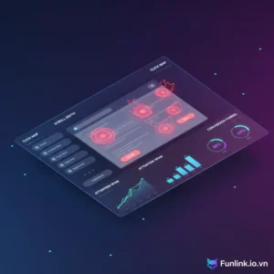 Cách phân tích heatmap - Giao diện dashboard hiển thị bản đồ nhiệt với các điểm click màu.