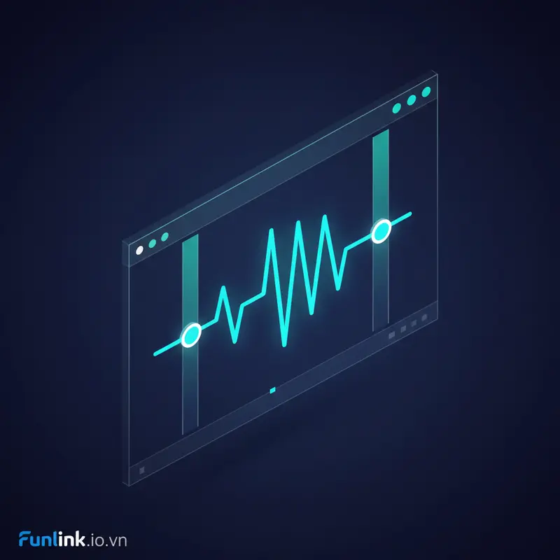 Phân tích sóng âm waveform để cắt nhạc MP3 làm nhạc chuông online chính xác.