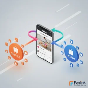 Hướng dẫn chạy quảng cáo TikTok dẫn link về sàn thương mại điện tử Shopee và Lazada hiệu quả.