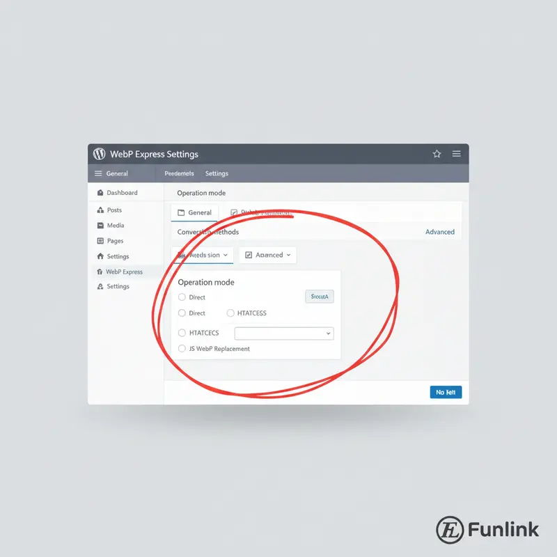Cài đặt plugin WebP Express trong WordPress để tự động chuyển đổi ảnh sang WebP.