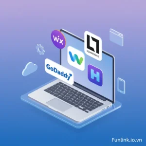 Top 5 công cụ làm web kéo thả tốt nhất cho người không chuyên được so sánh trên màn hình máy tính.