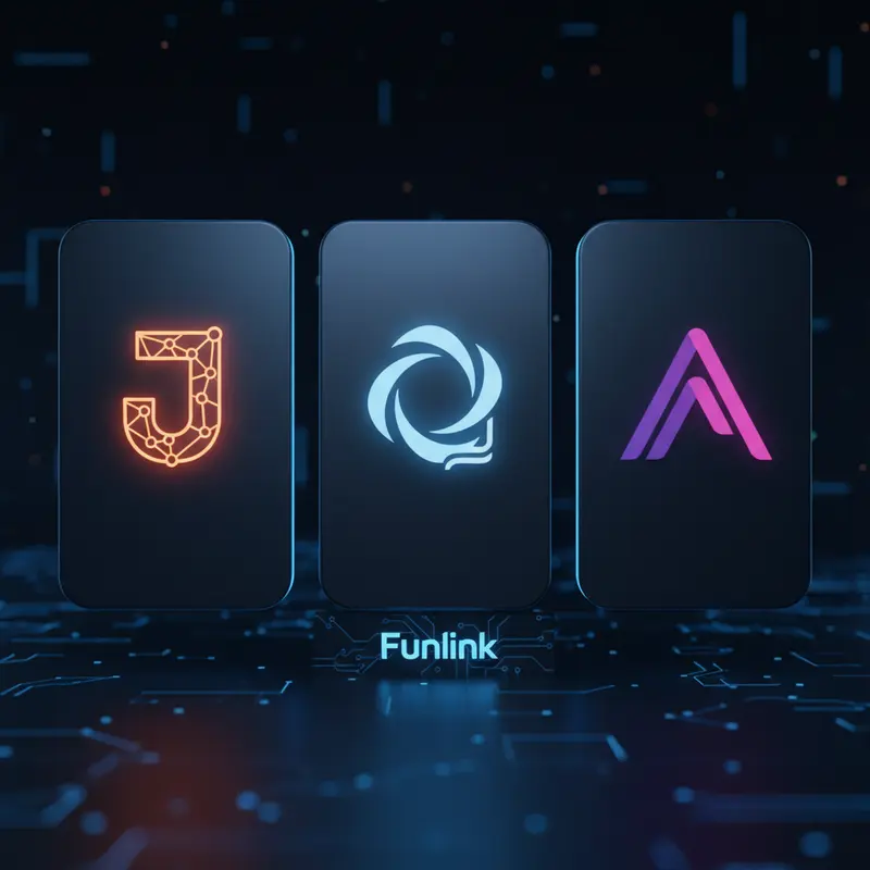 So sánh các công cụ viết content AI hàng đầu: logo của Jasper, ChatGPT, và Claude 3 trên nền công nghệ.