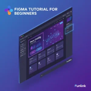 Hướng dẫn sử dụng figma cho người mới bắt đầu - Ảnh bìa minh họa giao diện landing page đang được thiết kế.