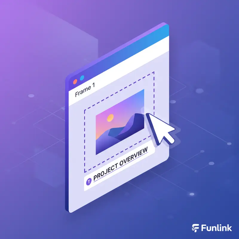 Hướng dẫn sử dụng figma - Minh họa thao tác kéo thả ảnh và thêm chữ vào Frame.