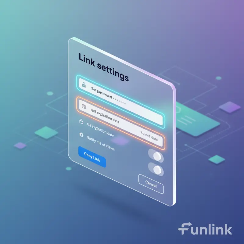 Hướng dẫn sử dụng OneDrive với các tùy chọn bảo mật nâng cao như đặt mật khẩu và ngày hết hạn.