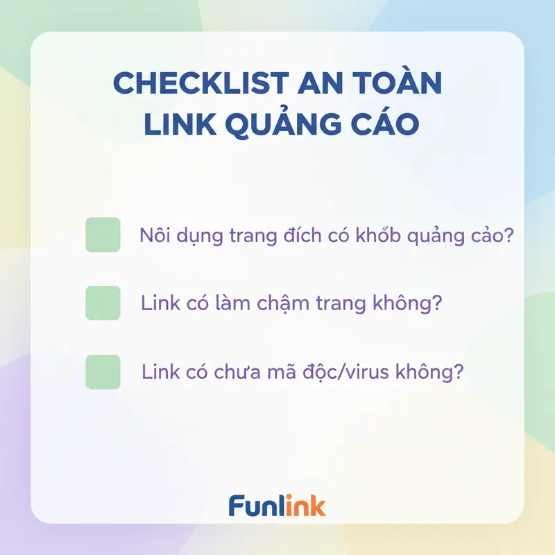 Checklist các câu hỏi cần kiểm tra về Link Cloaking trước khi chạy quảng cáo affiliate.
