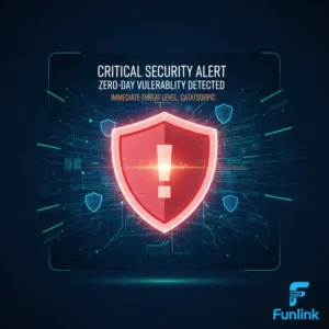 Cảnh báo an ninh về các lỗ hổng zero-day mới nhất trên màn hình máy tính.