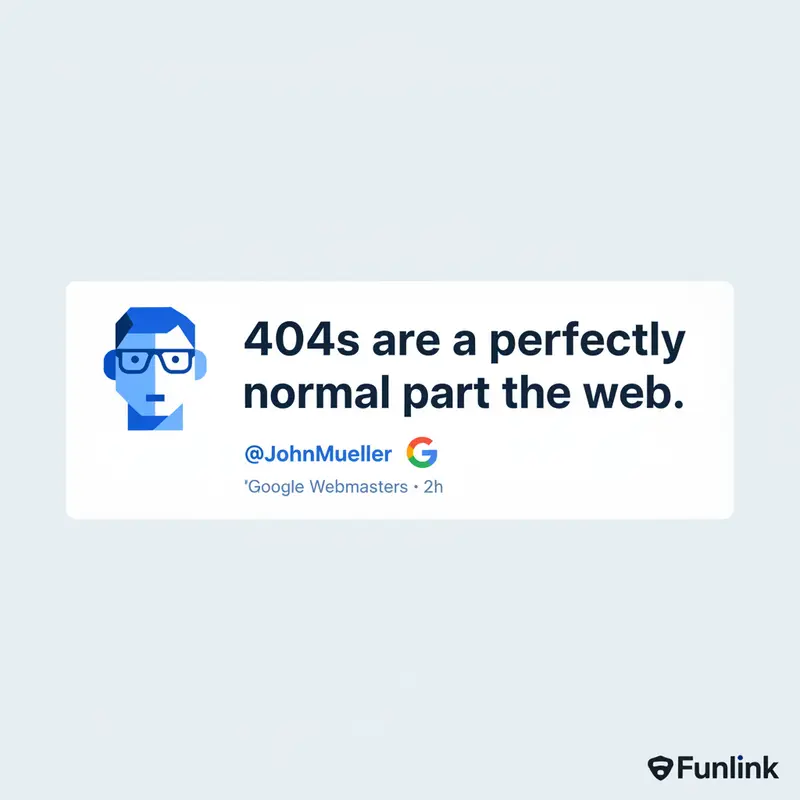 Trích dẫn của John Mueller giải thích lỗi 404 có ảnh hưởng đến SEO không một cách tiêu cực.