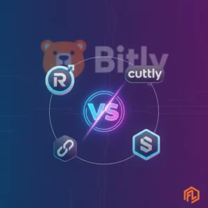 Top 7 lựa chọn thay thế Bitly hàng đầu được thể hiện qua các logo ứng dụng nổi bật.