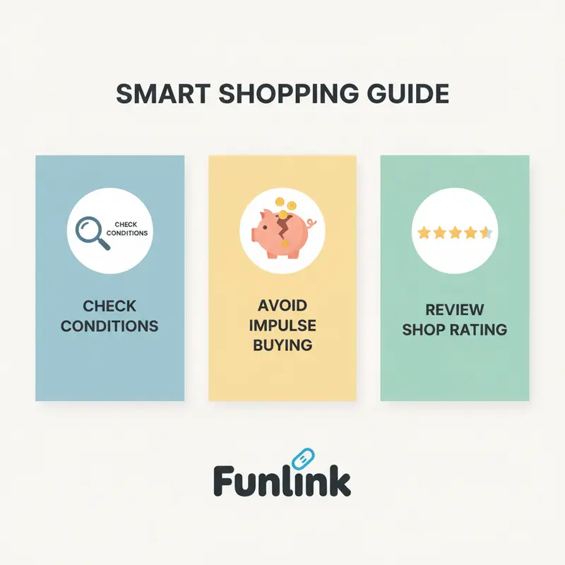 Mẹo săn sale - Infographic checklist những sai lầm cần tránh khi mua sắm online.