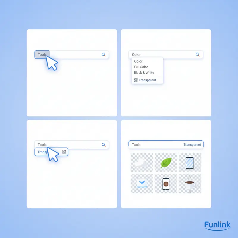 Hướng dẫn cách lọc ảnh nền trong suốt trên Google Images bằng mẹo tìm kiếm nâng cao.