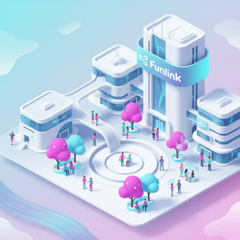 Khuôn viên đại học ảo trong Metaverse trong giáo dục, nơi sinh viên tương tác qua avatar.