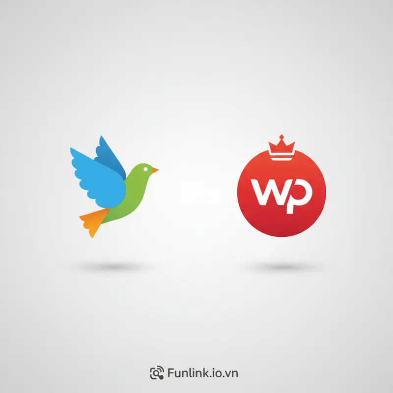 Logo LibreOffice và WPS Office - hai phần mềm thay thế để mở file DOCX.