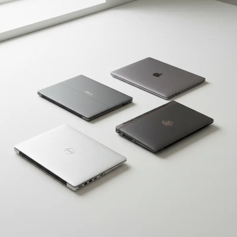 Nhiều dòng laptop khác nhau dành cho sinh viên