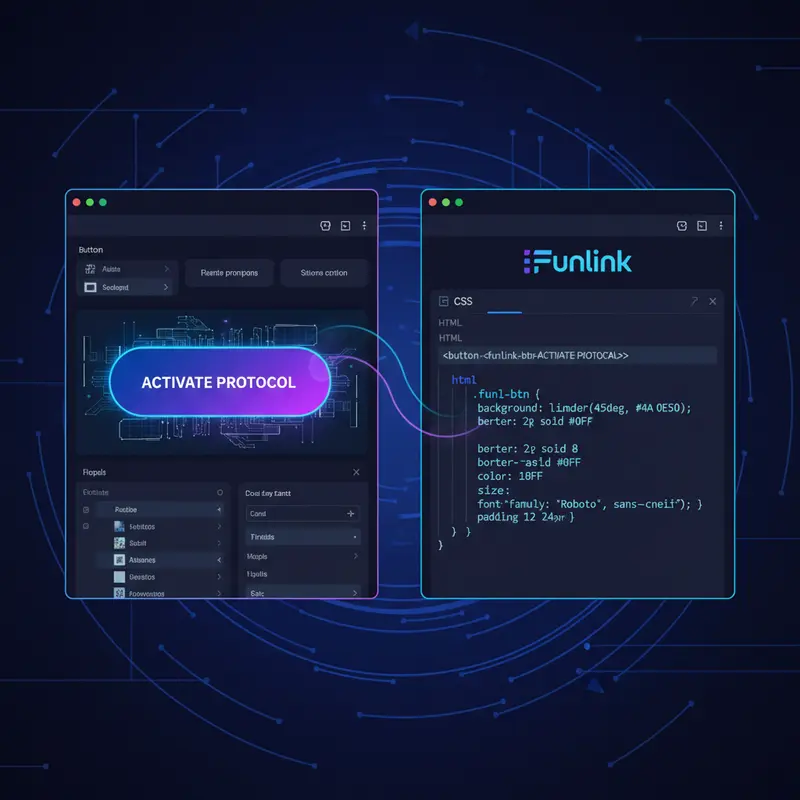Plugin Figma to Code chuyển đổi component thành mã nguồn.