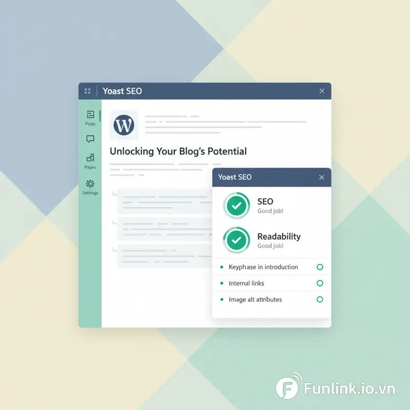 Tối ưu bài viết chuẩn SEO với plugin WordPress miễn phí Yoast SEO và hệ thống đèn xanh
