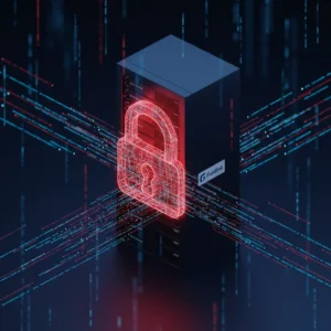 Cảnh báo ransomware mới nhất 2025 đang nhắm vào doanh nghiệp Việt Nam với biểu tượng khóa và mã hóa.