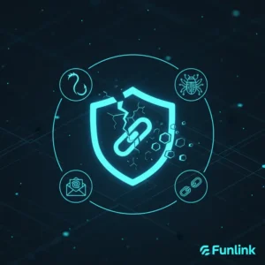 Cảnh báo các rủi ro khi sử dụng shortlink với biểu tượng khóa bị phá vỡ.