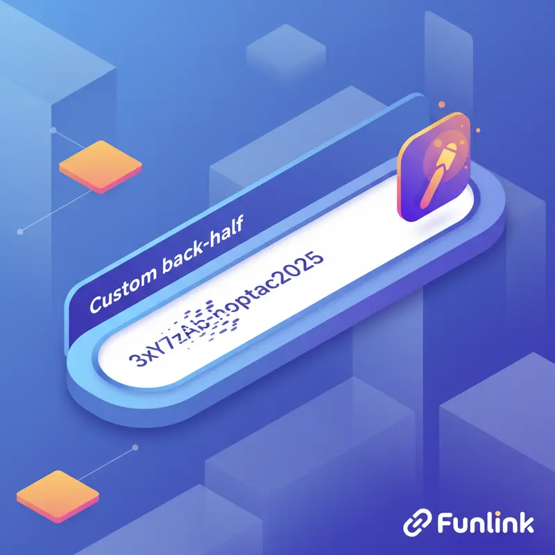 Minh họa cách tùy chỉnh đuôi link để tăng nhận diện khi rút gọn link bằng Bitly.