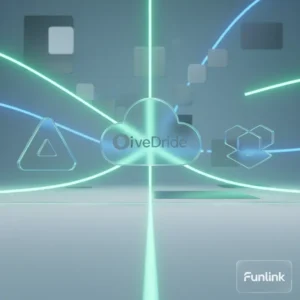 So sánh Google Drive vs OneDrive vs Dropbox - logo của ba dịch vụ lưu trữ đám mây trên nền công nghệ.