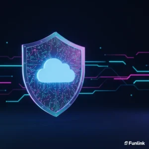 Sovereign Cloud - giải pháp tối thượng cho an ninh và tuân thủ dữ liệu quốc gia với hình ảnh một đám mây được bảo vệ bởi khiên kỹ thuật số.