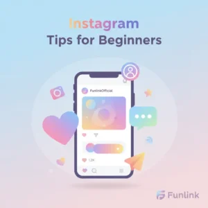 Hướng dẫn sử dụng Instagram cho người mới bắt đầu với hình ảnh giao diện ứng dụng và các biểu tượng tương tác.