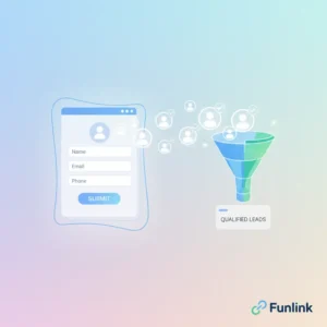 Tạo form liên hệ đơn giản - Minh họa cỗ máy tạo lead hiệu quả cho website.