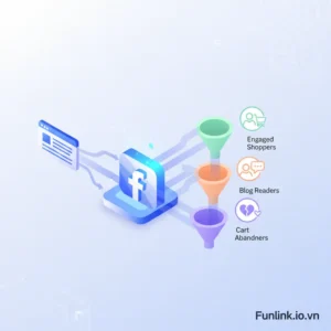 Tạo tệp đối tượng tùy chỉnh từ pixel Facebook để tối ưu hóa chiến dịch retargeting quảng cáo.
