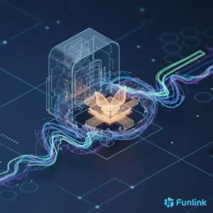 Minh họa các thách thức phần cứng lượng tử cốt lõi như sự mất kết dính và hệ thống làm lạnh cryo.