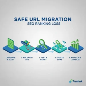Quy trình 5 bước thay đổi url không mất seo an toàn và hiệu quả.