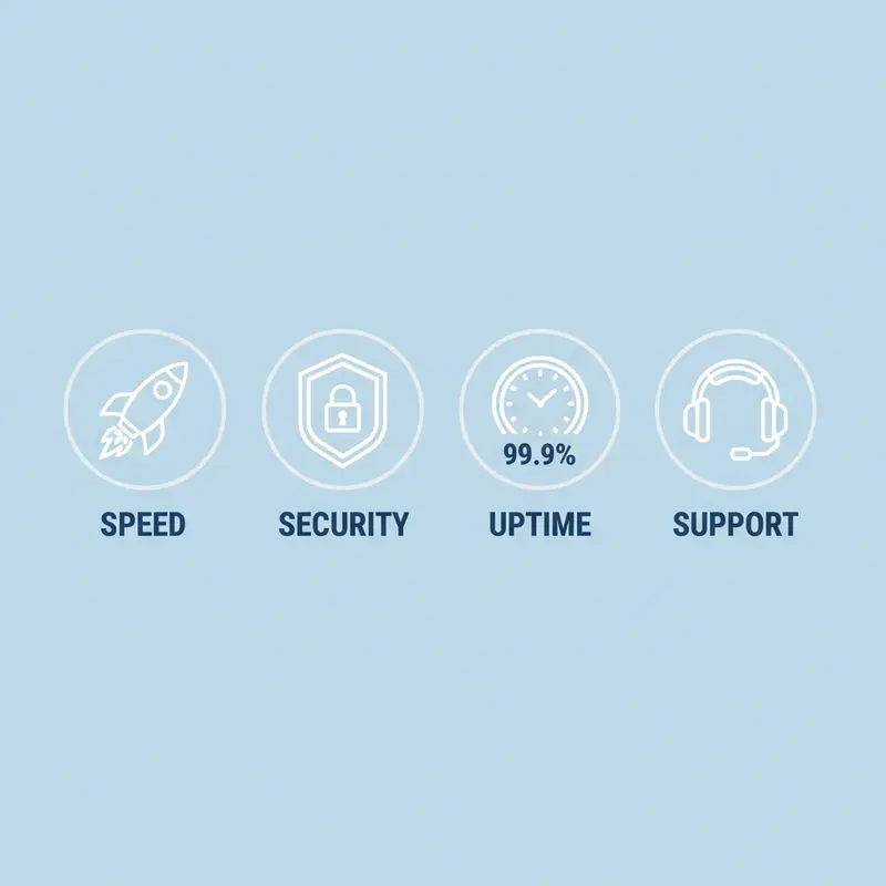 Các tiêu chí quan trọng khi chọn hosting cho WordPress