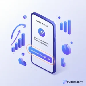 Tối ưu link bio Instagram với template báo cáo marketing miễn phí từ Funlink.