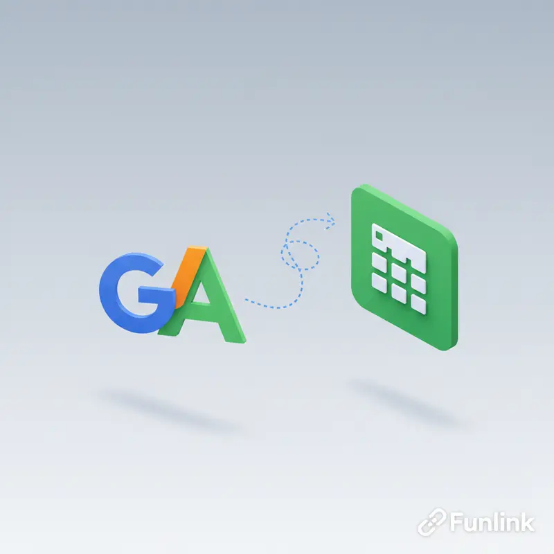 Logo của Google Analytics 4 và Google Sheets - công cụ cần thiết để tự động hóa báo cáo UTM.