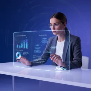 UTM Tracking cho LinkedIn - Chuyên gia đang phân tích dữ liệu trên dashboard.