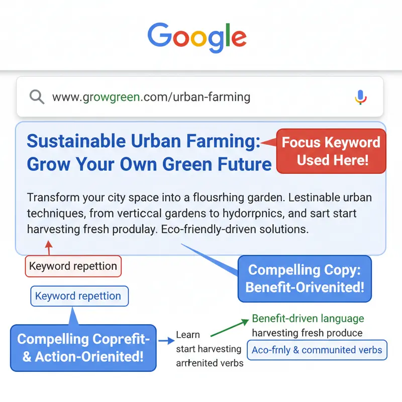 Ví dụ về tối ưu thẻ tiêu đề và meta description trên Google