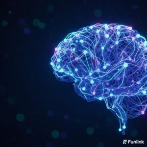 Xu hướng Generative AI 2024 - hình ảnh trừu tượng về mạng neuron và dòng dữ liệu kỹ thuật số.